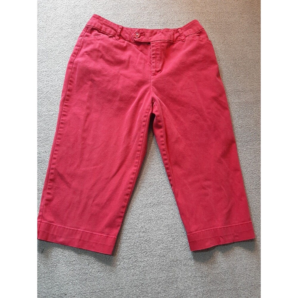 St John's Bay Women's Capris Size 8 P Petite Stretch